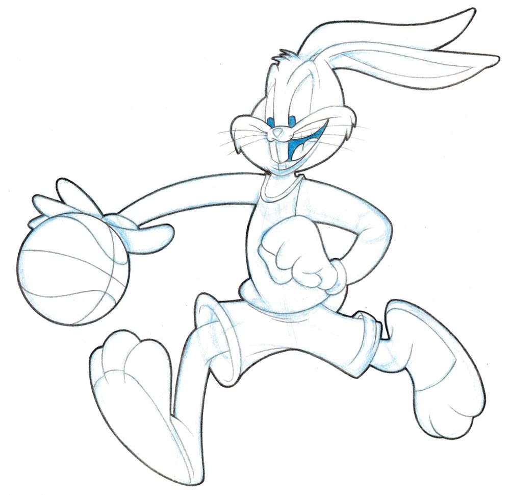 Bugs Bunny Dribbling