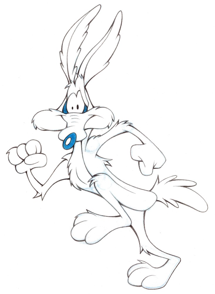 Wile E. Coyote About to Run Web Site